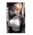 肉肉捜査官写真（個別スタンプ：30）