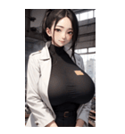 肉肉捜査官写真（個別スタンプ：35）