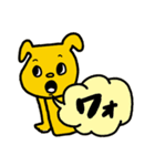 ♥仕事用にもわんこの返信スタンプ（個別スタンプ：34）