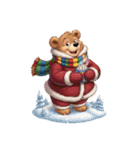 太っちょクマちゃんの日常（個別スタンプ：3）