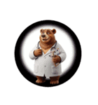 太っちょクマちゃんの日常（個別スタンプ：9）