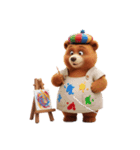 太っちょクマちゃんの日常（個別スタンプ：10）