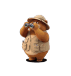 太っちょクマちゃんの日常（個別スタンプ：12）