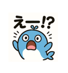 ハッピーくじら、毎日をスマイルに（個別スタンプ：9）