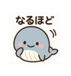 ハッピーくじら、毎日をスマイルに（個別スタンプ：23）