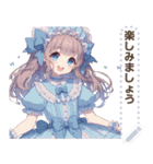 ロリータファッションの女の子13（個別スタンプ：9）