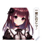 ロリータファッションの女の子13（個別スタンプ：15）