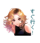 オトナギャルの金曜夜★解放宣言（個別スタンプ：28）