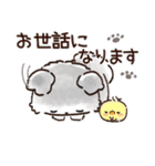 愛犬♡シュナウザー★気づかい【メモ入り】（個別スタンプ：20）