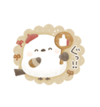 優しい秋の日常＊もちっと！シマエナガさん（個別スタンプ：3）