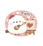 優しい秋の日常＊もちっと！シマエナガさん（個別スタンプ：37）