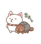 キツネの日々色々4（秋の白狐）（個別スタンプ：23）