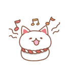 キツネの日々色々4（秋の白狐）（個別スタンプ：28）