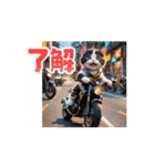 【動く】バイクが好き❤️ねこ（個別スタンプ：2）
