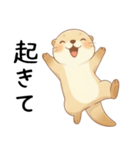 わがままで甘えたいカワウソ[恋人へ]（個別スタンプ：20）