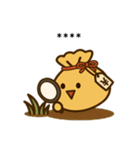 無言で伝えるお金のつぶやき（個別スタンプ：4）