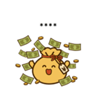 無言で伝えるお金のつぶやき（個別スタンプ：10）