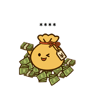 無言で伝えるお金のつぶやき（個別スタンプ：13）