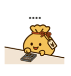 無言で伝えるお金のつぶやき（個別スタンプ：22）