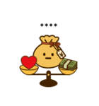 無言で伝えるお金のつぶやき（個別スタンプ：37）
