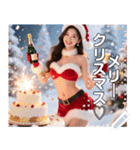 【Xmas】サンタお姉さん♡情報量多め（個別スタンプ：2）