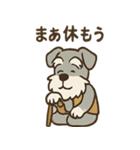 まったりおじいちゃんシュナ（個別スタンプ：37）