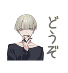 金髪男子の日常★毎日使える（個別スタンプ：9）