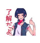 サブカルガール★古着コーデ（個別スタンプ：8）