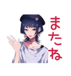 サブカルガール★古着コーデ（個別スタンプ：12）