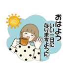 ほのぼのボブちゃん 8 ♡気持ち伝わる長文（個別スタンプ：1）