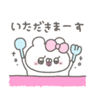 くまやん。358〜食いしん坊〜（個別スタンプ：1）