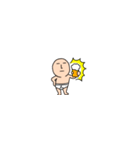 超小さいブリーフマン10（個別スタンプ：14）
