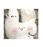ぬいぐるみのうさぎスタンプ（個別スタンプ：2）