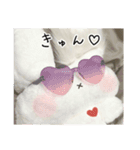 ぬいぐるみのうさぎスタンプ（個別スタンプ：26）