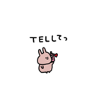 うさぎだけ。平成ギャル。（個別スタンプ：20）