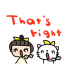 (nenerin日常会話スタンプ399英語気遣い)（個別スタンプ：12）