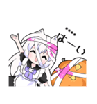 コズミックゲーマー女子4 カスタム（個別スタンプ：12）