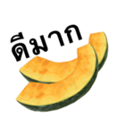 国産かぼちゃ 【タイ語のみ】（個別スタンプ：5）
