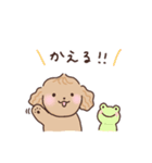 ティラミスうさぎとモンブランいぬ（個別スタンプ：8）