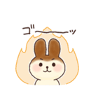 ティラミスうさぎとモンブランいぬ（個別スタンプ：23）