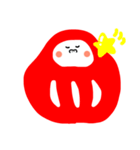 ほっこりだるまくん（個別スタンプ：5）
