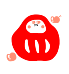 ほっこりだるまくん（個別スタンプ：10）