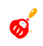 ほっこりだるまくん（個別スタンプ：18）