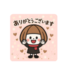 ミニキャラの日常【秋冬】（個別スタンプ：8）