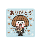 ミニキャラの日常【秋冬】（個別スタンプ：9）