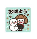 ミニキャラの日常【秋冬】（個別スタンプ：39）