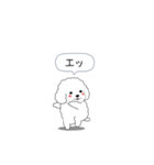 激しく尻尾をふるトイプー（個別スタンプ：9）
