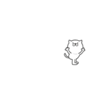 つかいやすいねこです。mini2 4コマ物語（個別スタンプ：12）
