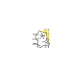 つかいやすいねこです。mini2 4コマ物語（個別スタンプ：15）