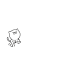 つかいやすいねこです。mini2 4コマ物語（個別スタンプ：17）